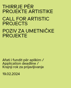 TREĆI POZIV ZA UMETNIČKE PROJEKTE – DwP Creations