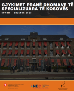 Suđenja pred Specijalizovanim većima Kosova (Juli - Decembar 2023)